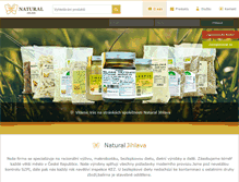 Tablet Screenshot of naturaljihlava.cz